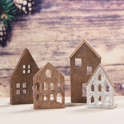 House candle holder for Xmas