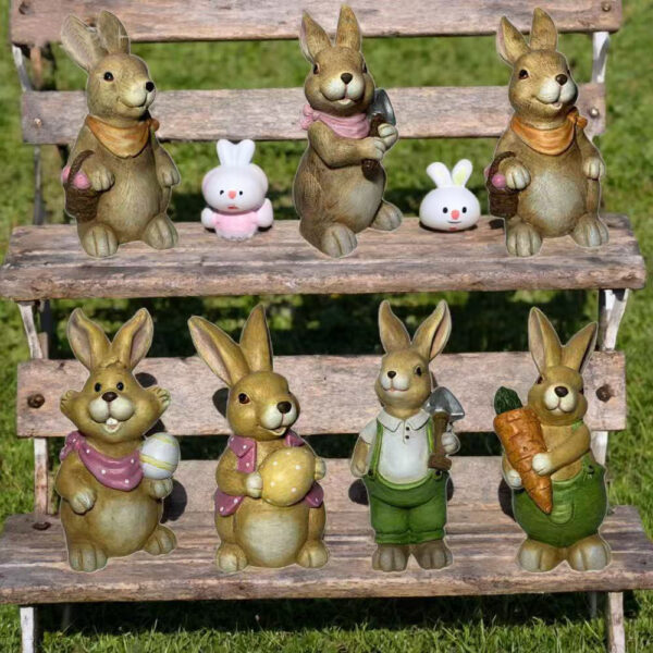 Bunny Family Deco