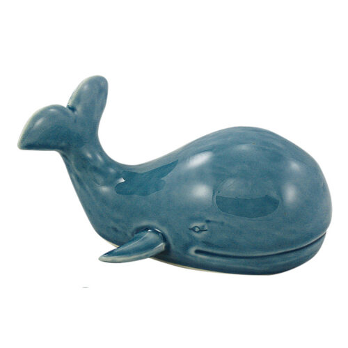 Porcelain Whale Small Size